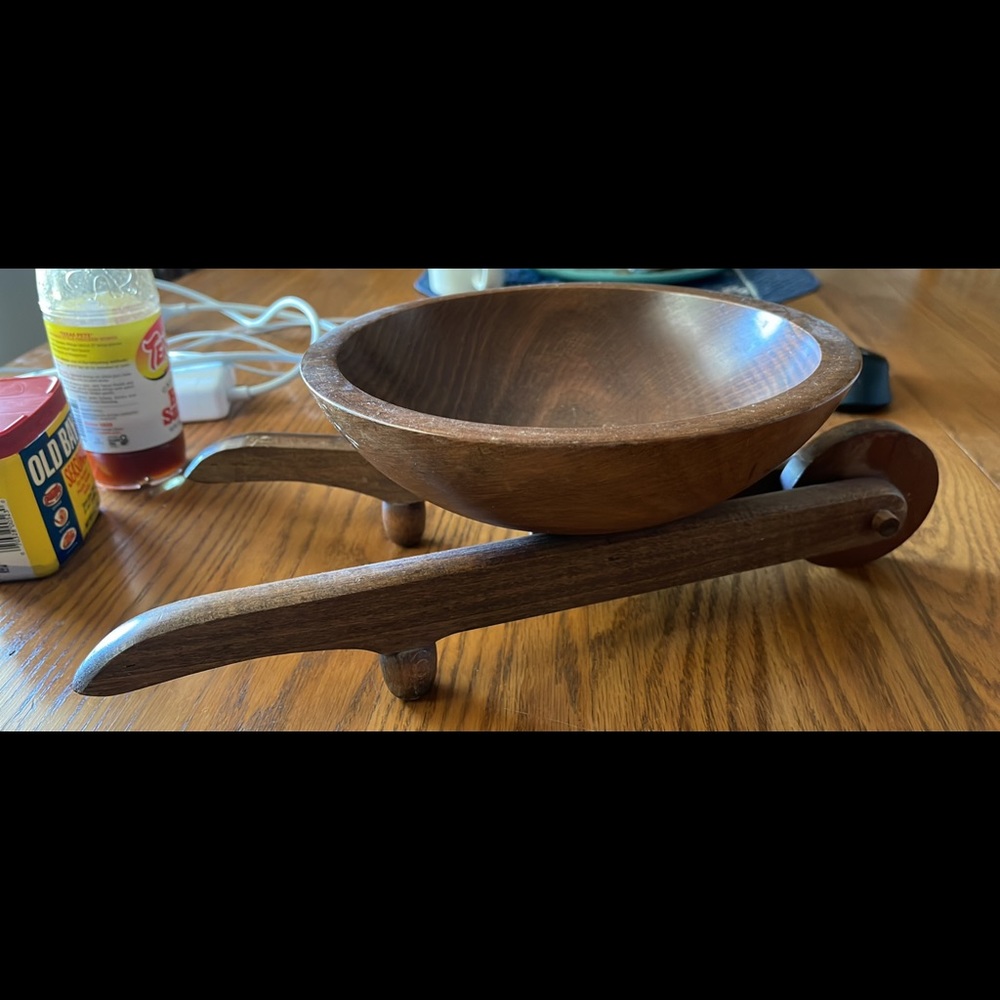 Small wood barrel